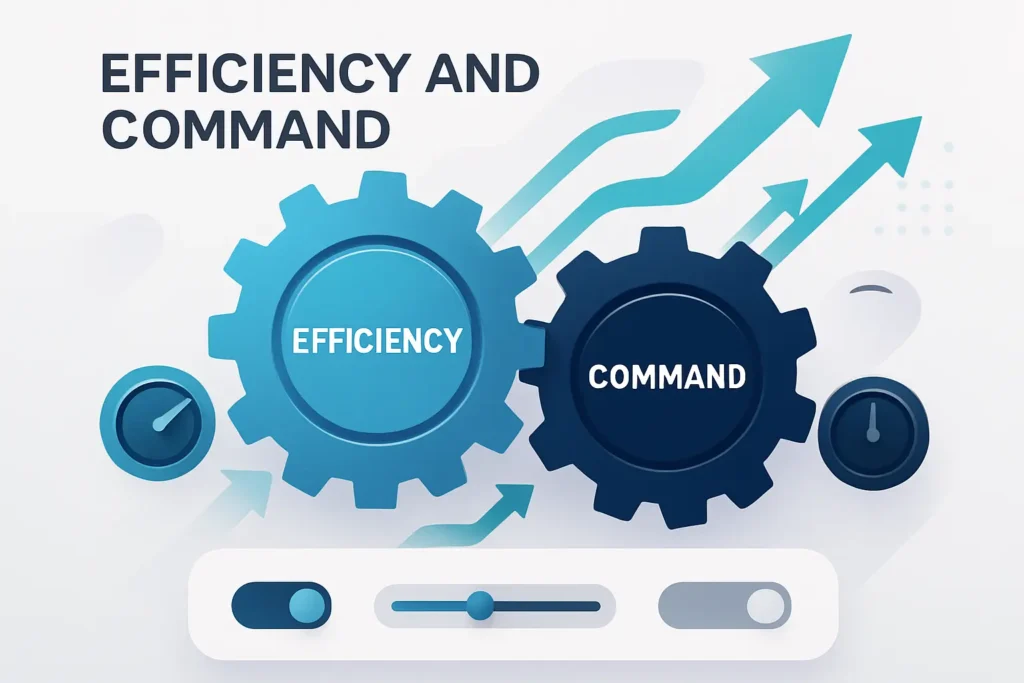 Strategic Benefits: Gain Efficiency, Keep Command