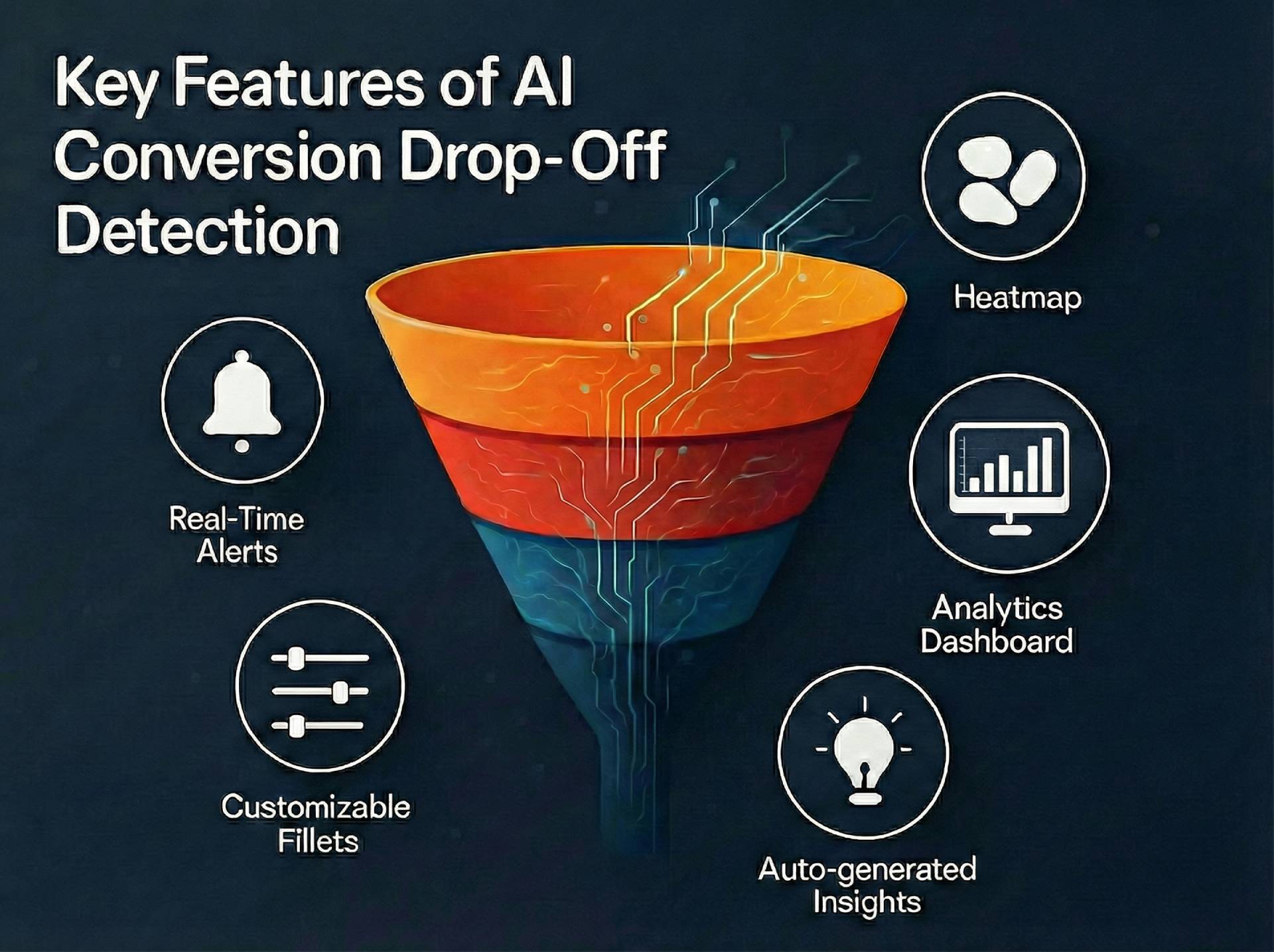 Key Features of AI Tools for Detecting Conversion Drop-Offs