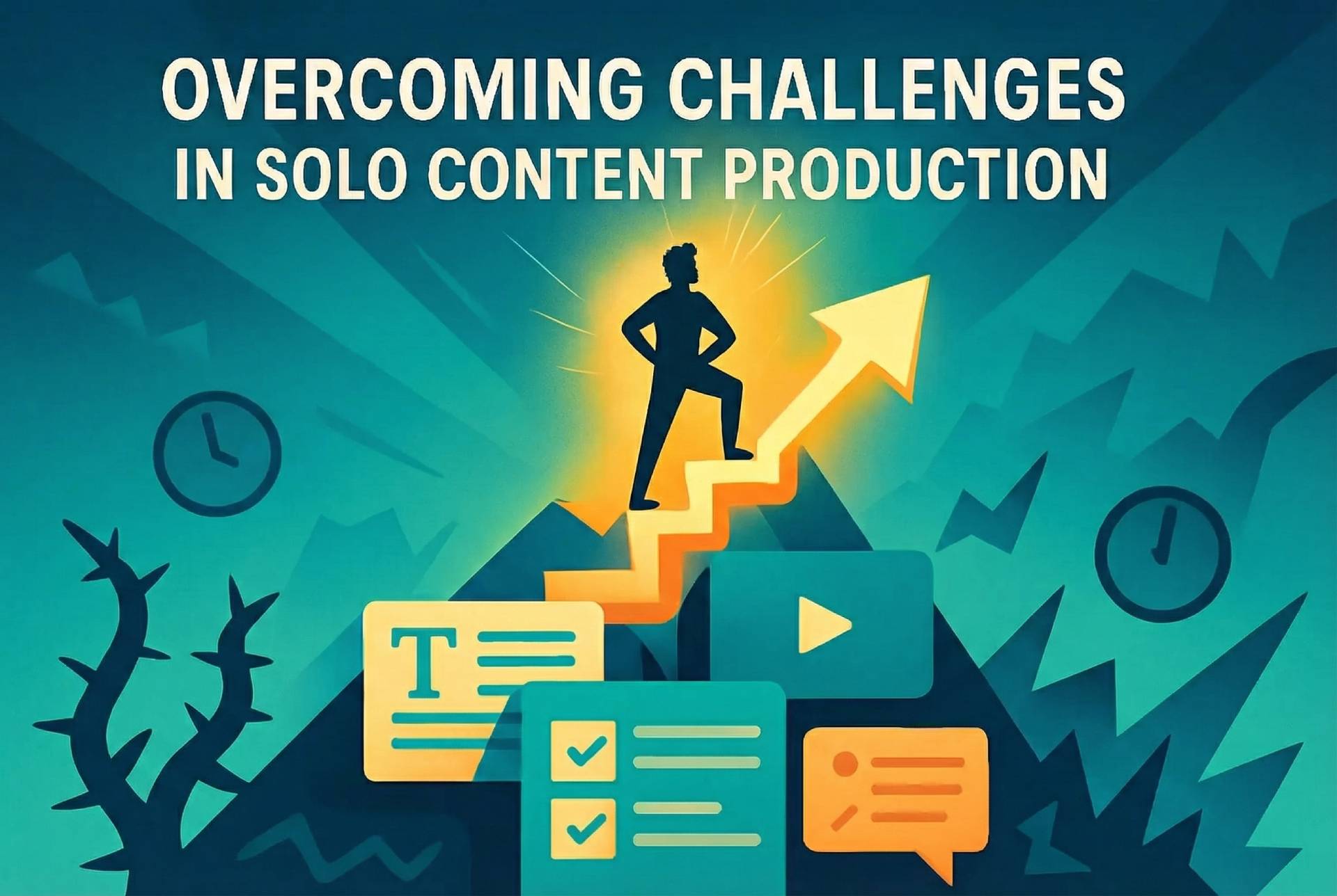 Overcoming Challenges in Solo Content Production