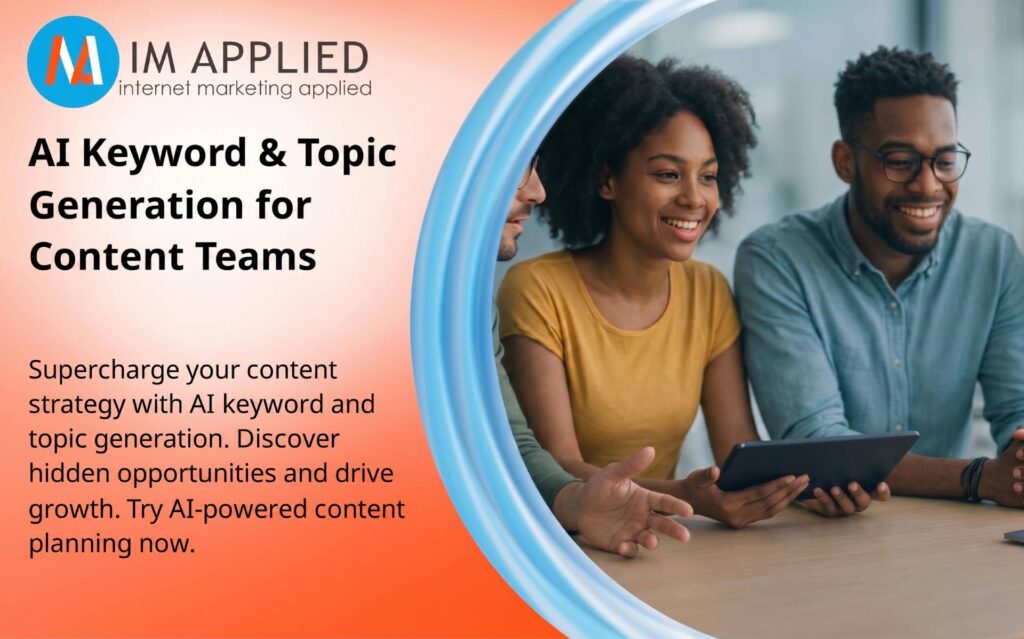 AI Keyword & Topic Generation for Content Teams