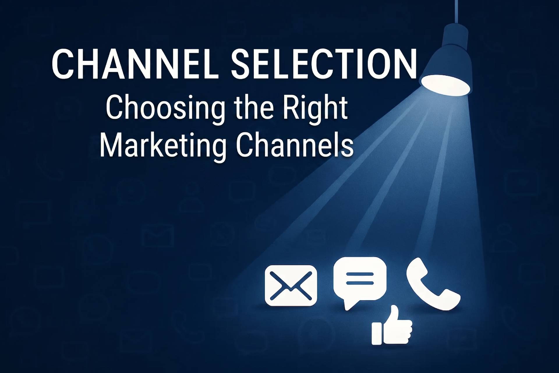Choosing the Right Marketing Channels