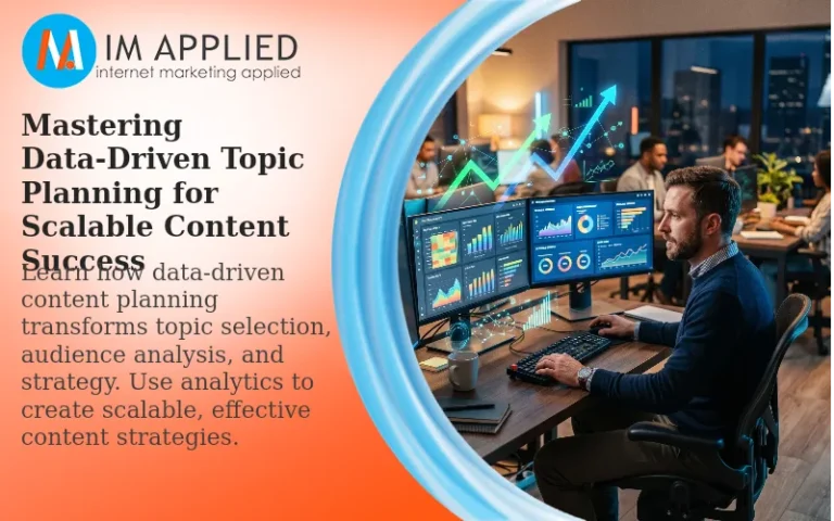Mastering Data-Driven Topic Planning for Scalable Content Success