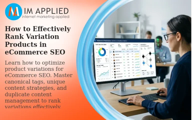 How to Effectively Rank Variation Products in eCommerce SEO