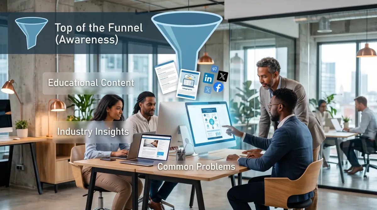 Types of Content for Each Stage