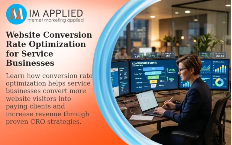 Website Conversion Rate Optimization for Service Businesses