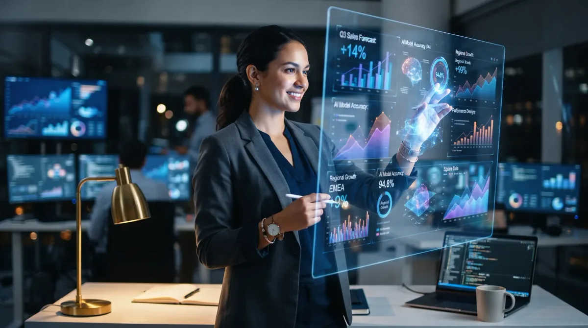 How AI Enhances Sales Forecasting Accuracy