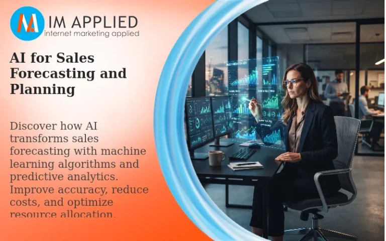 AI for Sales Forecasting and Planning